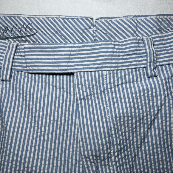 Polo by Ralph Lauren Suffield Fit Seersucker Shorts 9” Inseam - Picture 3 of 9